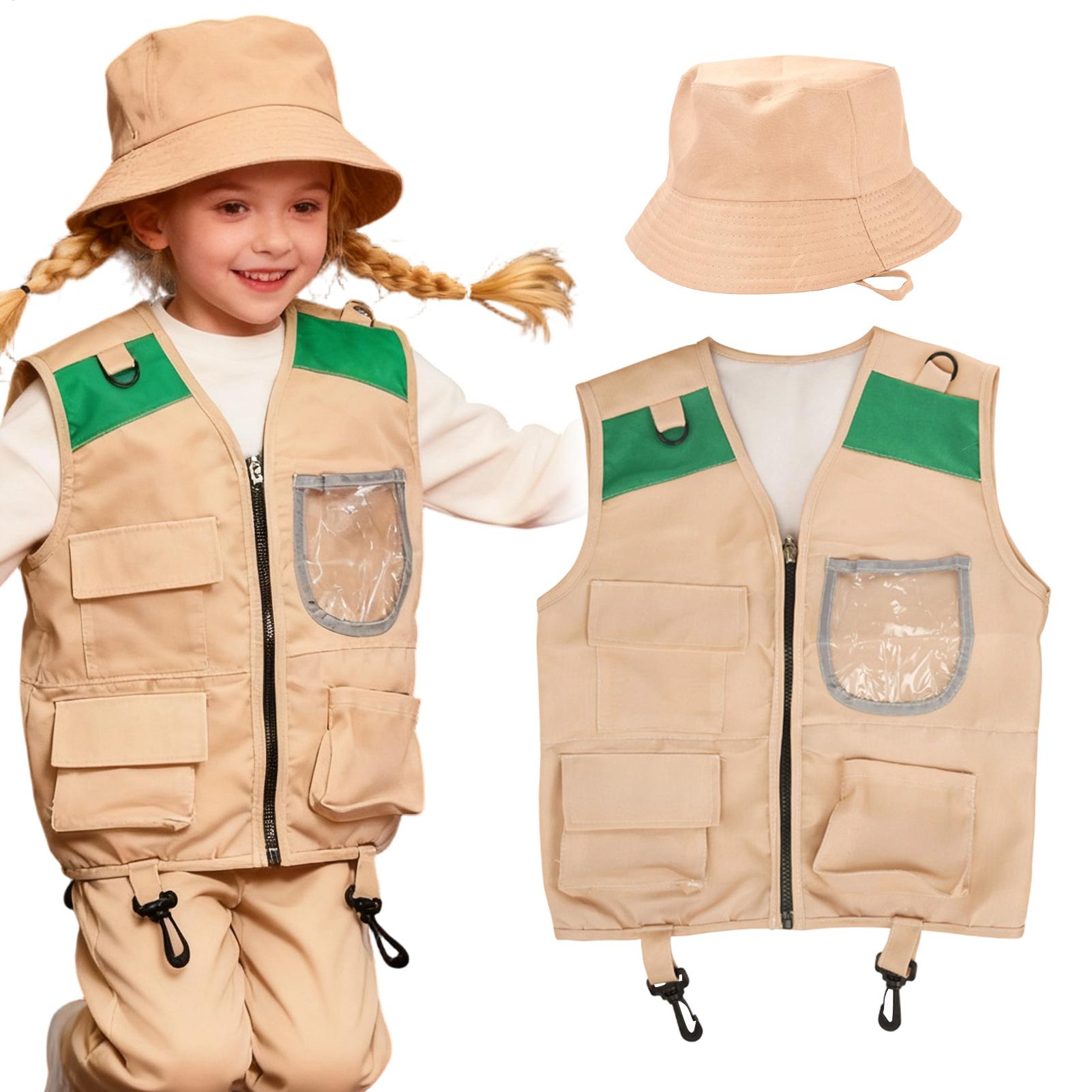 Outdoor Adventure Kit For Kids - Kostum Safari Explorer untuk Anak-anak, Perlengkapan