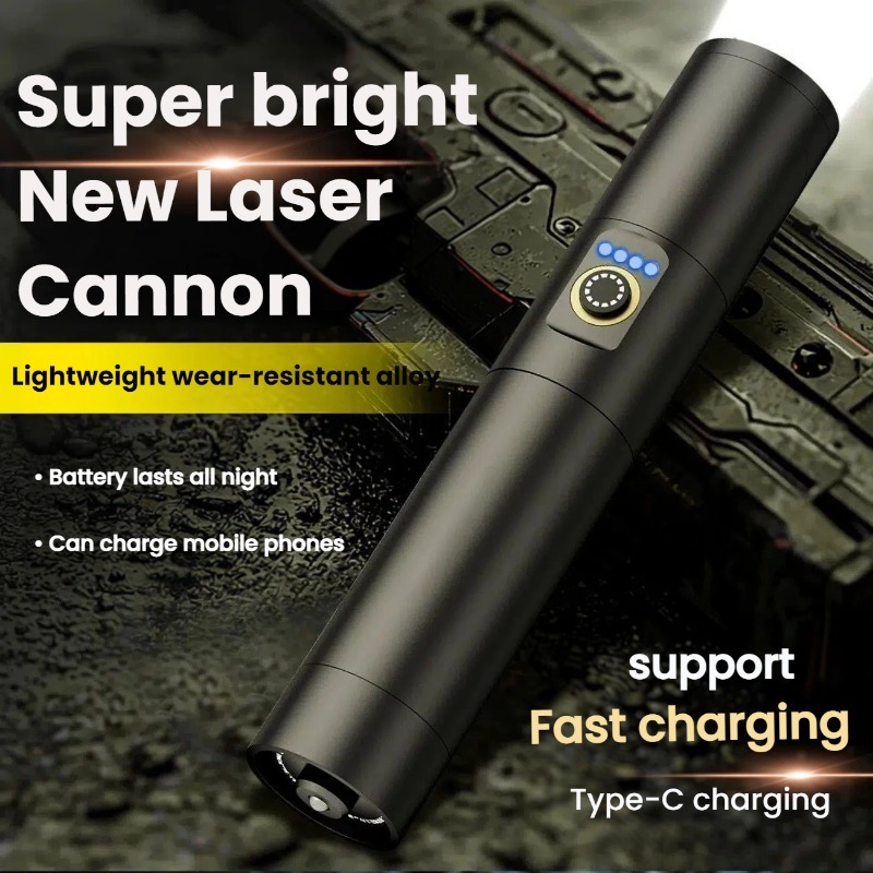 Senter LED Cahaya Kuat Pengisi - Outdoor Adventure Trips ulasan dan harga