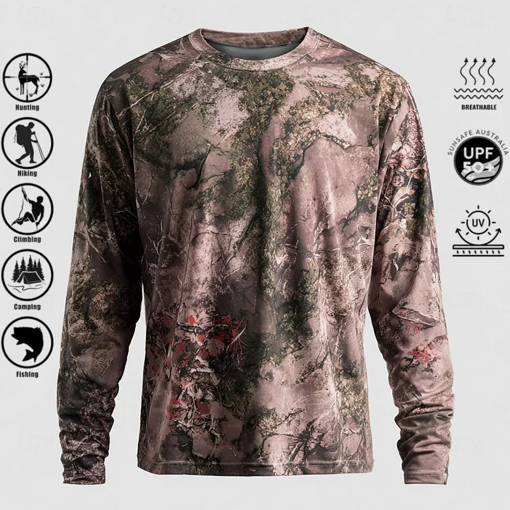 Kaos Lengan Panjang Pria, Baha - Outdoor Adventure Trips ulasan dan harga