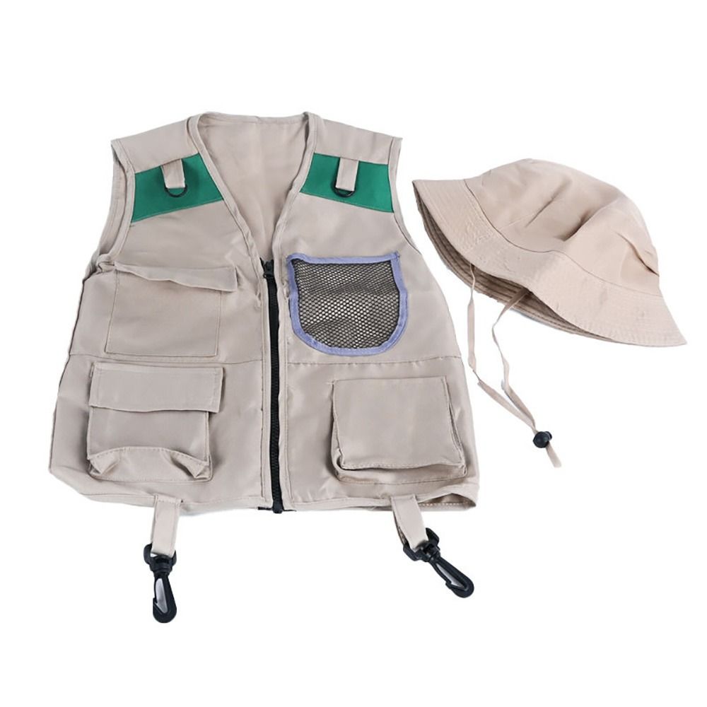 Setelan Rompi dan Topi Petuala - Outdoor Adventure Kit For Kids ulasan dan harga